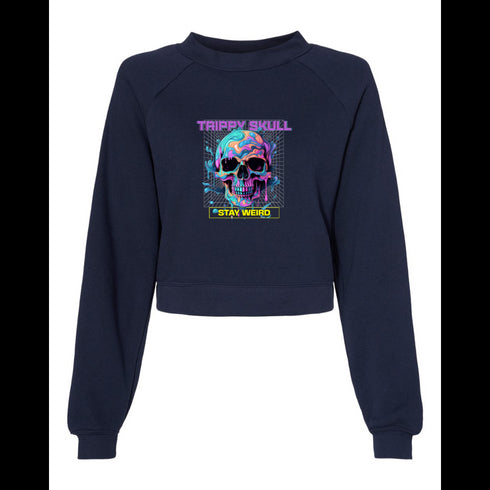 Trippy Skull Bella canvas hoodie 7505